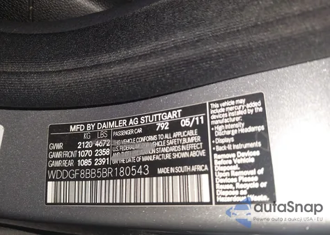 2011 Mercedes-Benz C 300 Sport 4Matic from USA, damaged, VIN WDDGF8BB5BR180543